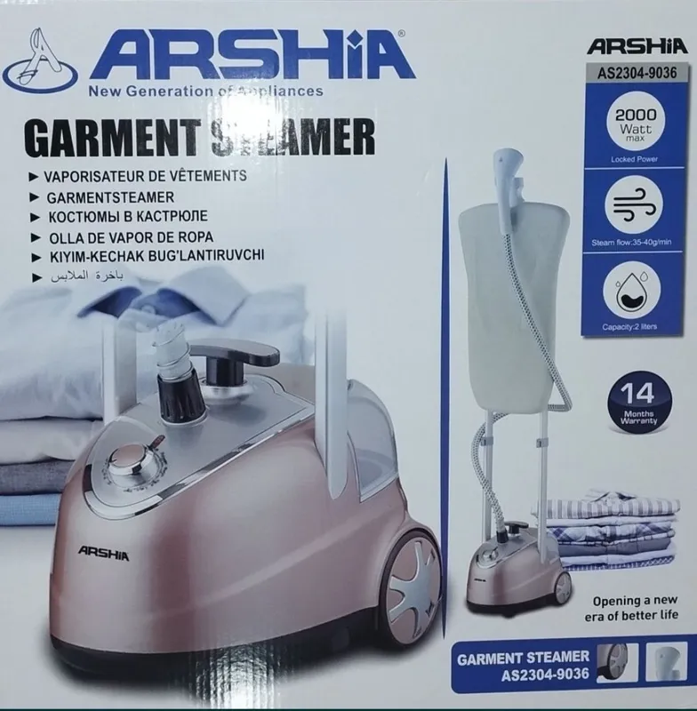 Паравой утюг ARSHIA  (ARSHIA bug'li dazmol)