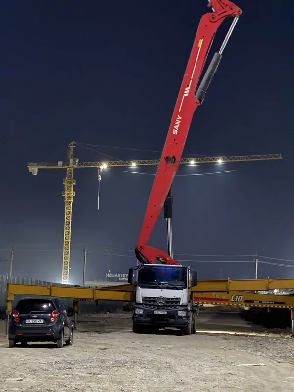 Beton nasos, avtobetononasos, nasos pauk 38 metrlikdan 75 metrlikgacha — фото 1