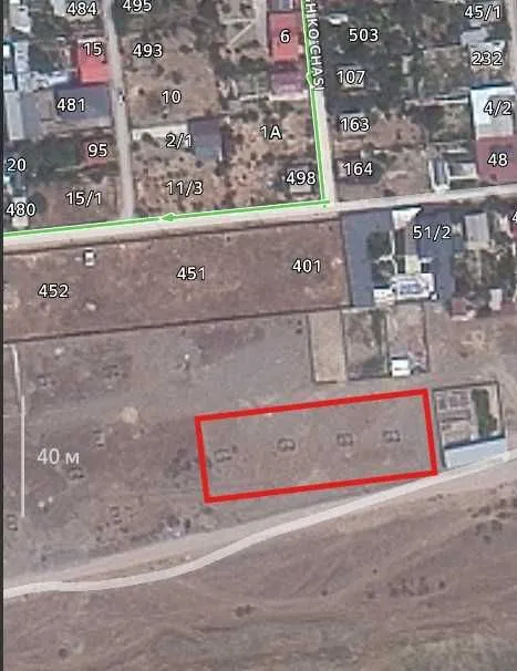 Parkent tumani, SVT Chkalovchi hududida qurilish uchun 20 sotix yer sotiladi 1 Parkent tumani, SVT Chkalovchi hududida qurilish uchun 20 sotix yer sotiladi 1