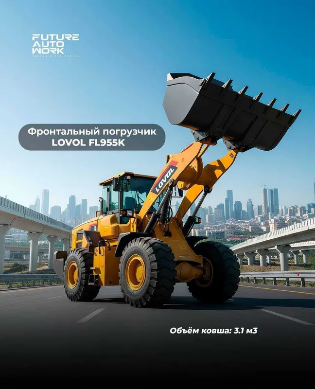 LOVOL 3,1 m³ frontal pogruzchik 30% bosh to'lov bilan foyizsiz nasiya