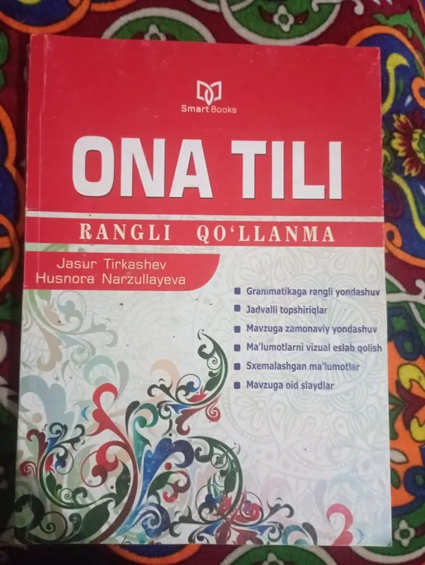 Ona tilidan rangli qoʻllanma va testlar