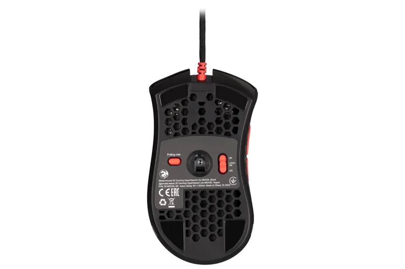 2E HyperSpeed Lite Black o‘yin sichqonchasi 5 2E HyperSpeed Lite Black o‘yin sichqonchasi 5