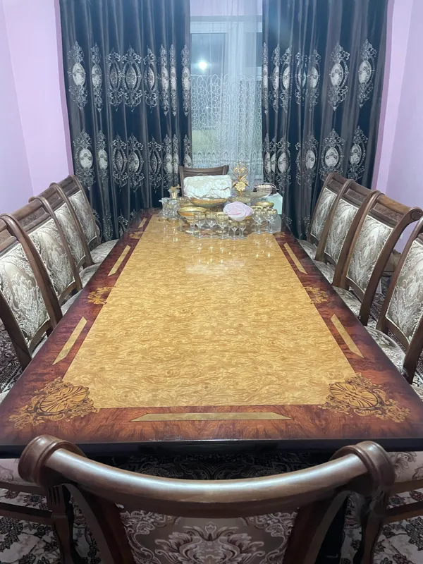 Продаются стол и стулья, цена 7 500 000 2