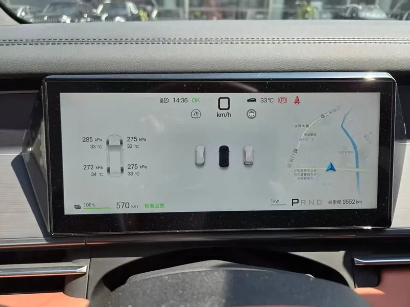 BYD Tang L, полный привод электричка 7