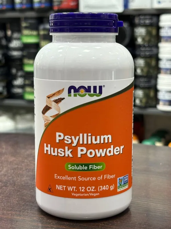 NOW Psyllium Husk Powder – Original, Yangi NOW Psyllium Husk Powder – Original, Yangi
