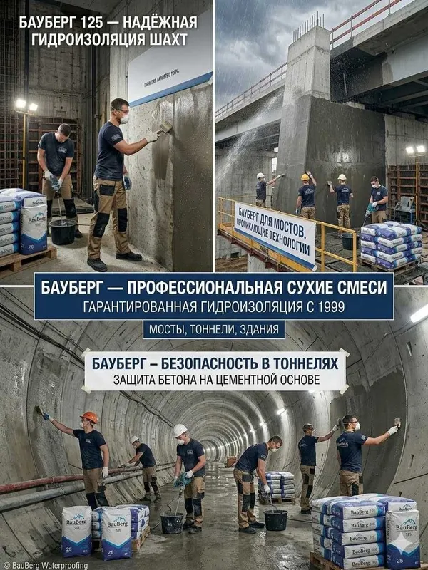 Гидроизоляция. Материалы и услуги от специалиста (BAUBERG TASHKENT — фото 2