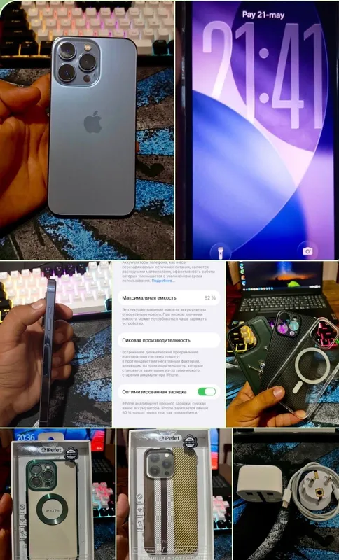 iPhone 13 Pro | 128 GB | Ideal holat | 82% akkum. — фото 4