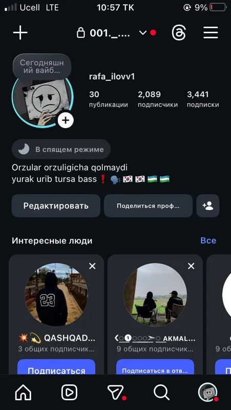 Instagram akkaunt