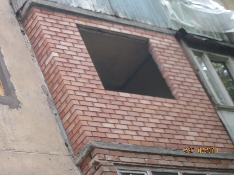Кладка БАЛКОНА с армированием.Доставка стройматериалов.Оперативно.Саша — фото 2