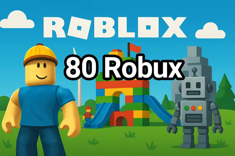 80 Robux || Roblox | Hamma oyinlarga Donat!