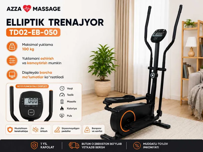 Fitness zalga vaqt yo'qmi? Velotrenajor sizning uyingizda! 1