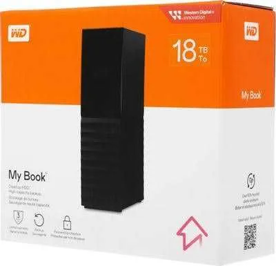 18 ТБ Внешний HDD WD My Book