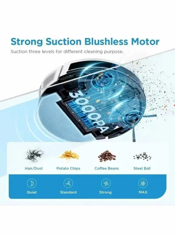 Робот-пылесос Midea S5+, встроенная самоочистка 4
