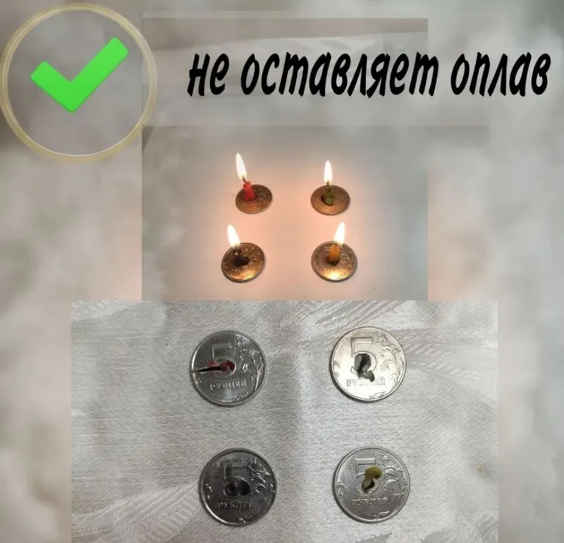 Чёрные свечи восковые. 4 Чёрные свечи восковые. 4