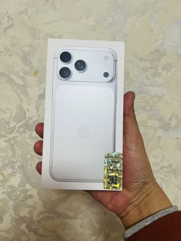 Apple Iphone 17 pro Max 256 Silver 2 Sim