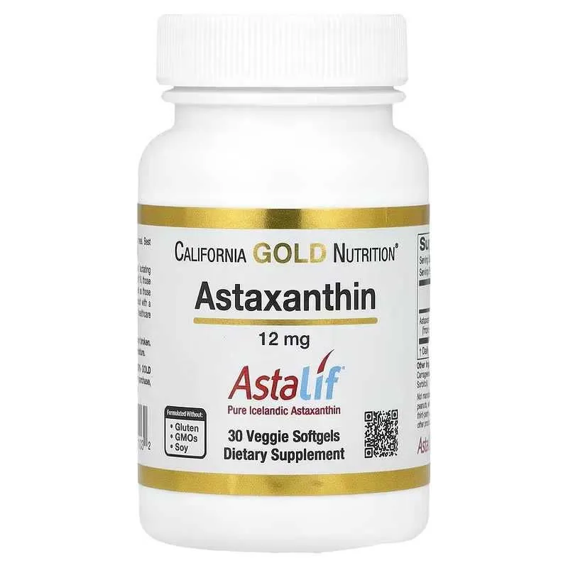 California Gold Astaxanthin Астаксантин 30 таблеток — фото 2