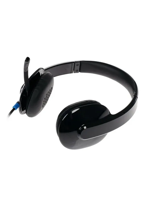 Проводные наушники Logitech H540 для компьютера, коллцентра, звонков и музыки — фото 7