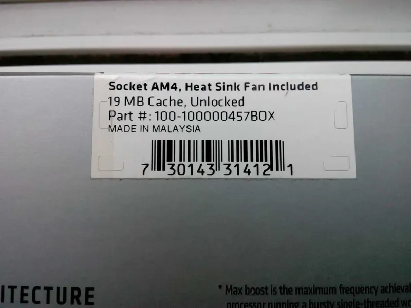 AMD Ryzen 5 5500 Новый запечатанный (BOX версия) — фото 3