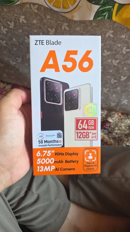 Yangi ishlatilmagan ZTE A56