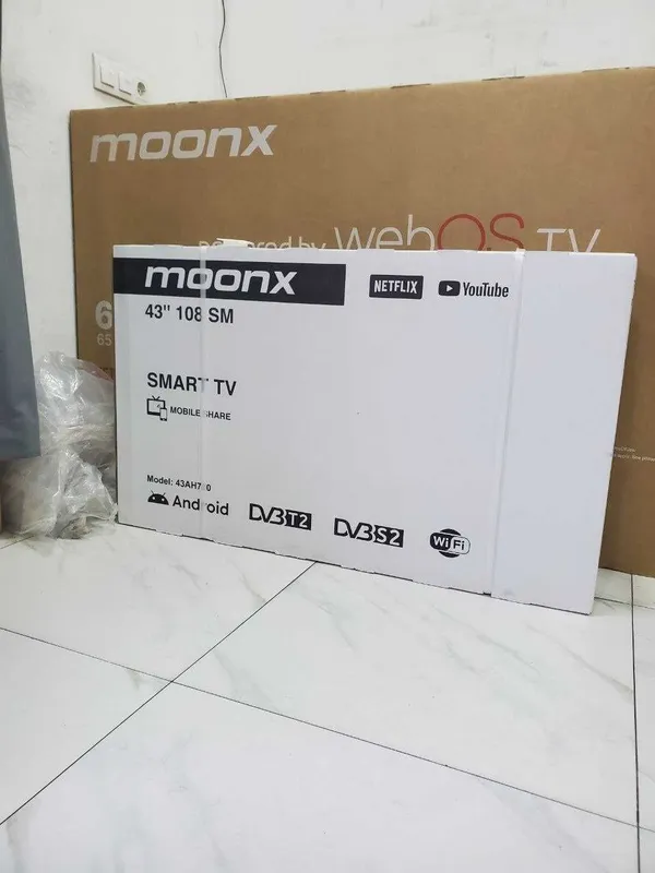 Телевизор moonx 43 Smart TV 4k LED 60Hz (2025 NEW) доставка бесплатно — фото 2