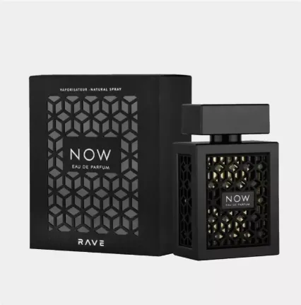 Atir Now Rave by Lattafa erkaklar uchun, 100 ml — фото 1