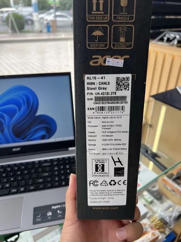 Acer Aspire Lite AL15-41 | Ryzen 7 | 16/512 2 Acer Aspire Lite AL15-41 | Ryzen 7 | 16/512 2