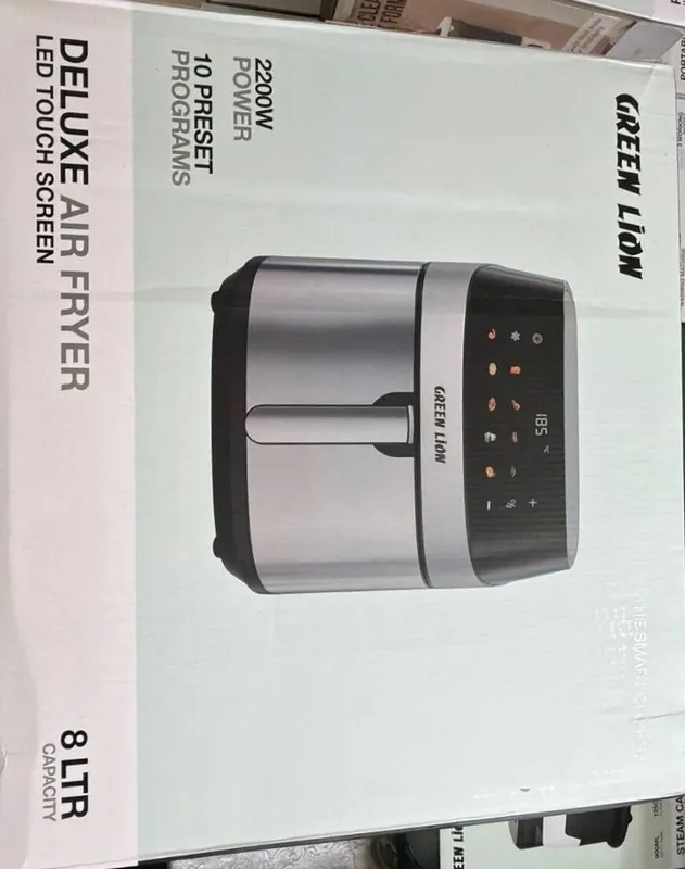Мультипечь Green Lion Deluxe Air Fryer 8L LED Touch Screen — фото 3