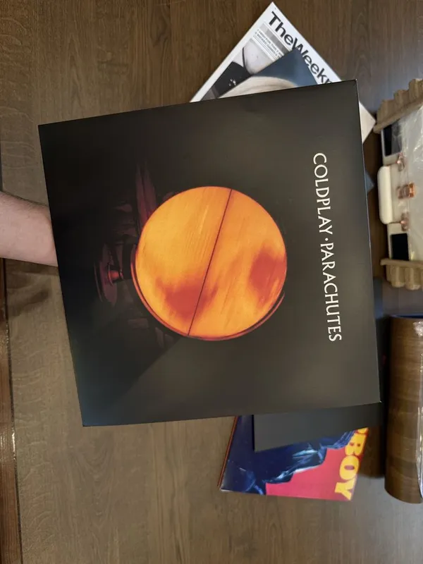 Виниловая пластинка группы Coldplay ‘Parachutes’