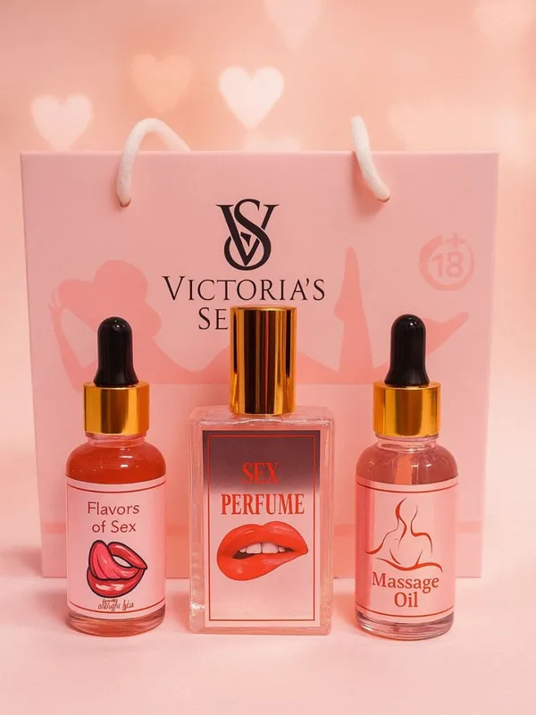 Victoria's Secret romantik to'plami (sumochka bilan) — фото 3
