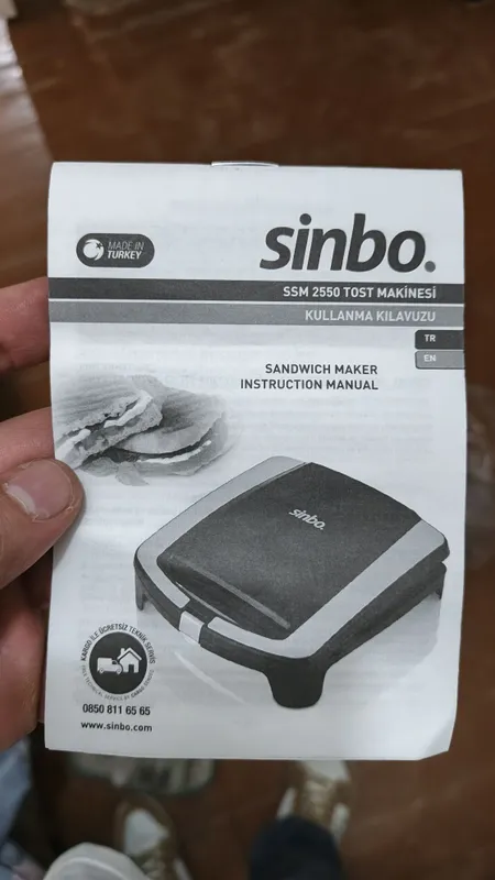 Электрический тостер-гриль SINBO серии SSM-2550 — фото 2 Электрический тостер-гриль SINBO серии SSM-2550 — фото 2