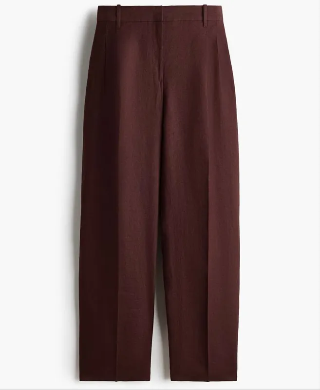 Классические брюки из льна H&M 1 Классические брюки из льна H&M 1