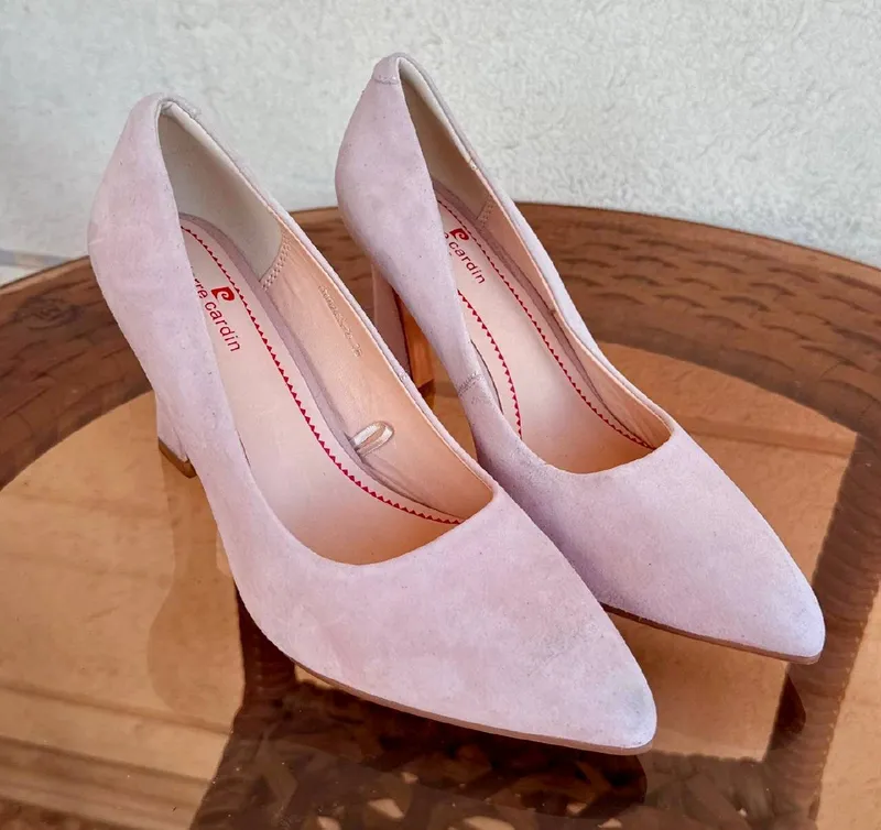 Розовые лодочки Pierre Cardin (размер 36) 2