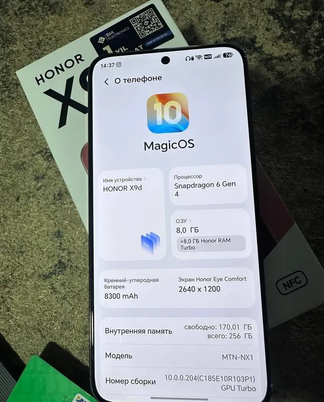 Новый Honor X9d 3 Новый Honor X9d 3