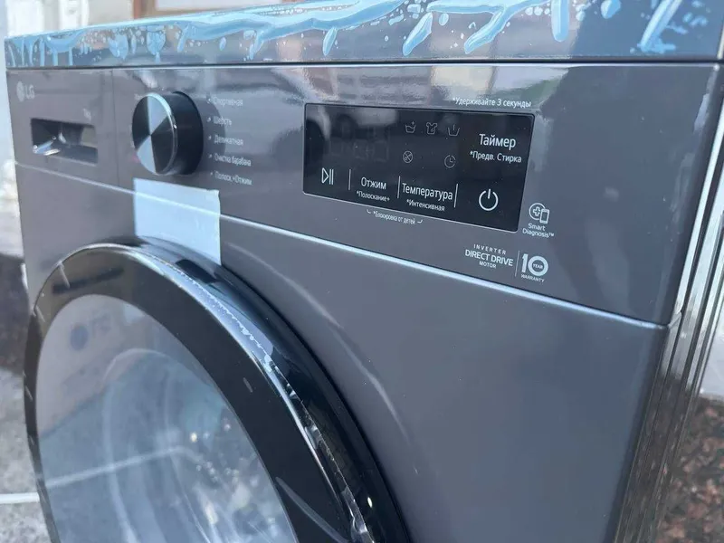 Стиральная машина LG 7 кг F2Y1HS6J DD Inverter Steam — фото 2