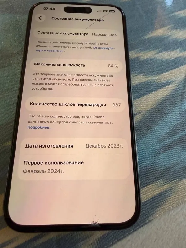 Iphone 15 pro Цвет - black 1