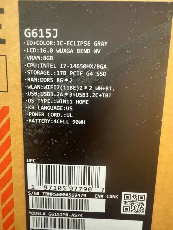 Игровой ноутбук ASUS ROG STRIX G16 G615J — фото 1