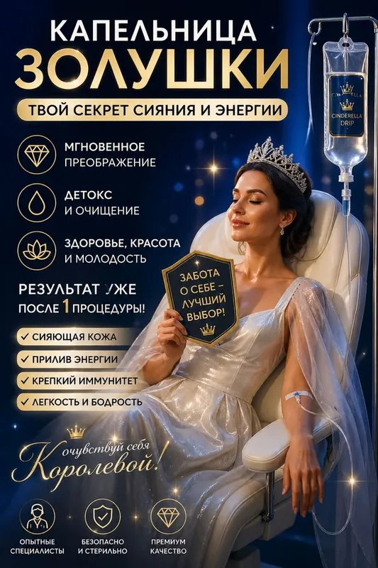 Капельницы Детокс антистресс и тп