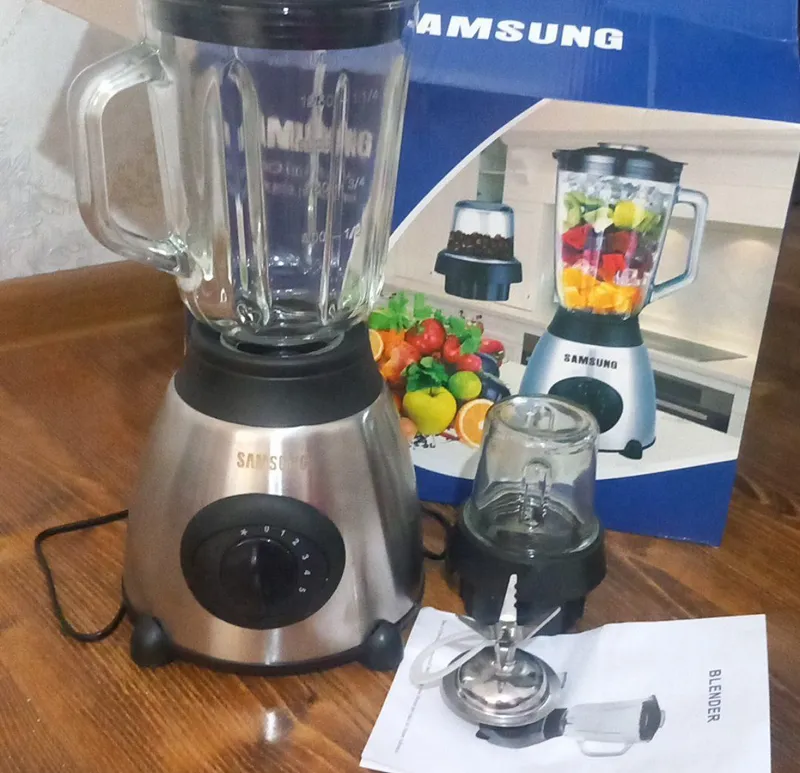 Блендер Samsung, кофемолка, 2 в 1 1