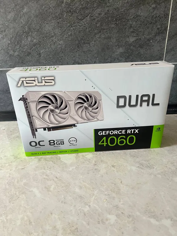 ASUS RTX 4060 8 GB видеокарта 1 ASUS RTX 4060 8 GB видеокарта 1