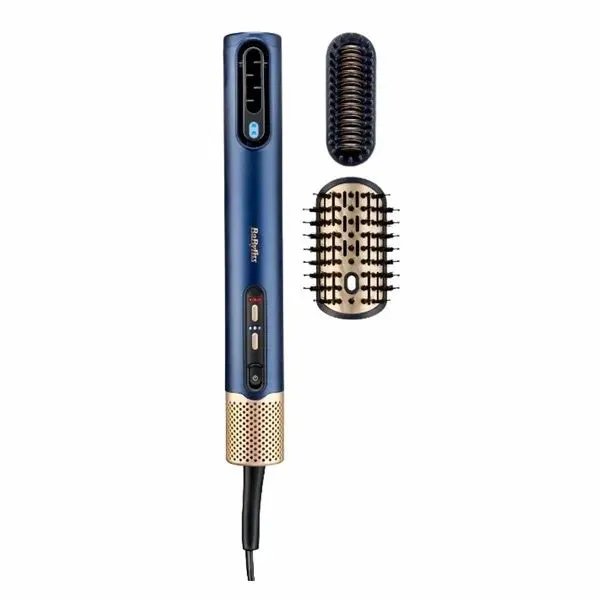 Фен-щетка Babyliss AS965E синий (1000 Вт, 2 температурных режима