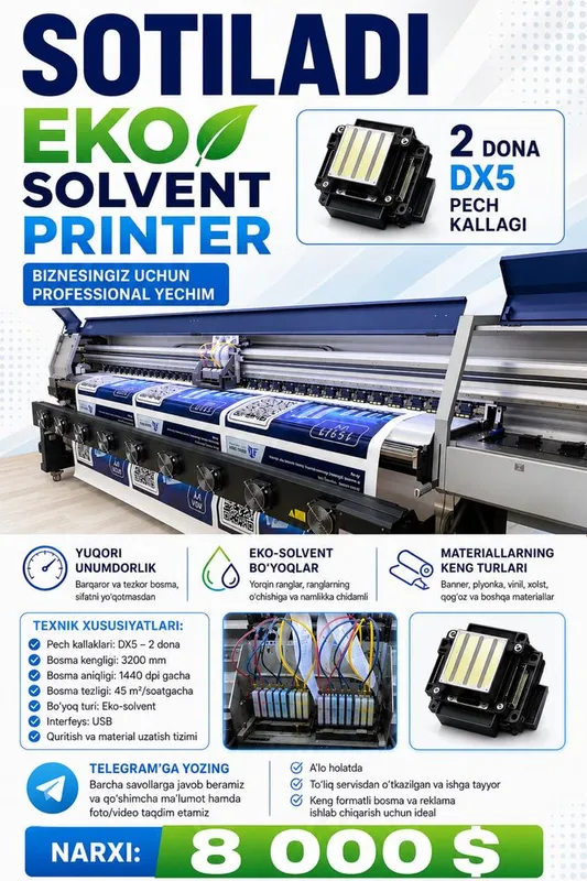 Eco solvent printer Eco solvent printer