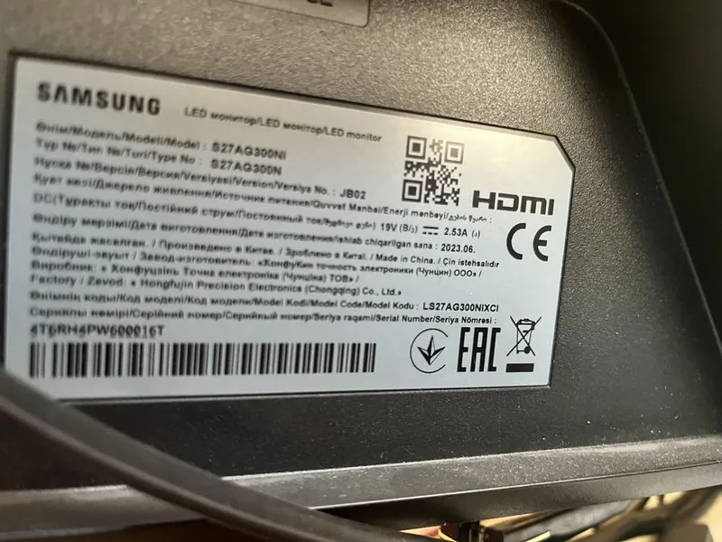 Samsung Odyssey G3 S27AG300NI 3 Samsung Odyssey G3 S27AG300NI 3