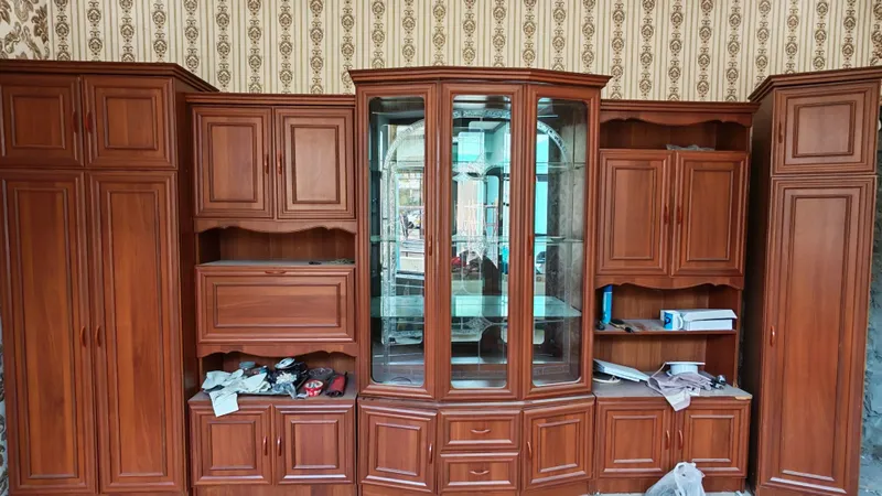 Стенка шкафы гостиной — фото 1