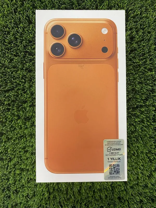 iPhone 17 Pro Max 256GB + UZIMEI и Гарантия 1 год! Silver,Blue,Orange 2 iPhone 17 Pro Max 256GB + UZIMEI и Гарантия 1 год! Silver,Blue,Orange 2