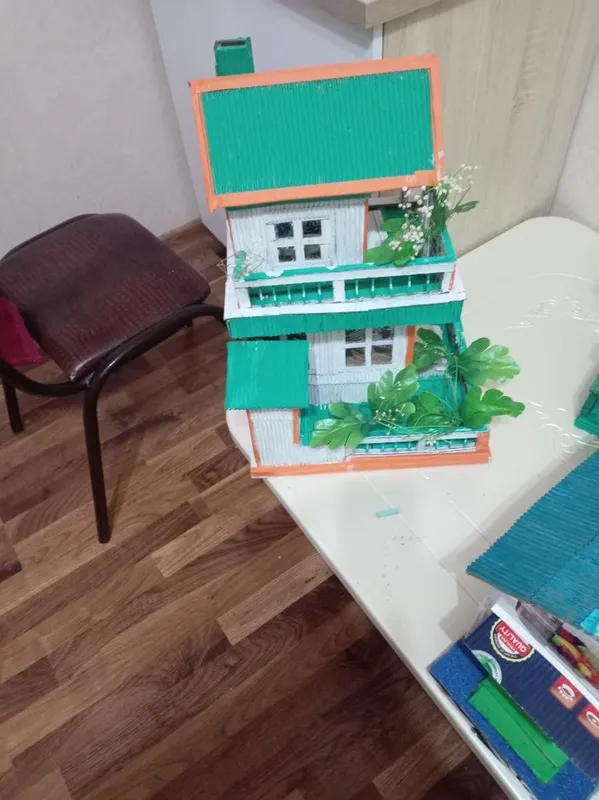 Домик из картона 6 Домик из картона 6