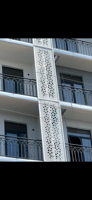 Фасадные панели, Лазерная резка, Металлические шифты, Обшивка фасада — фото 3