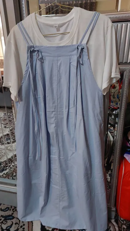 Ayollar uchun homiladorlik sarafani 2XL ko'k
