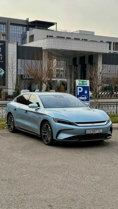 Поездки в горы, загород и межгород на премиальном автомобиле byd han — фото 1
