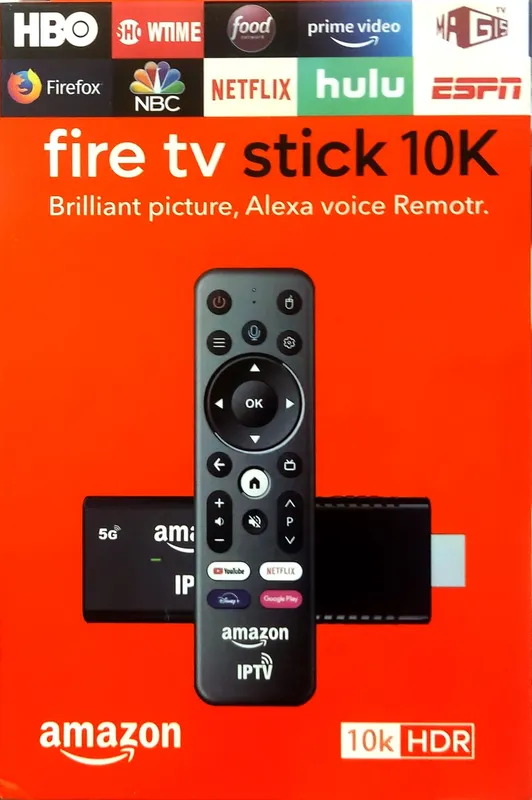 Amazon Fire TV Stick 10K HDR Alexa Voice SmartBox