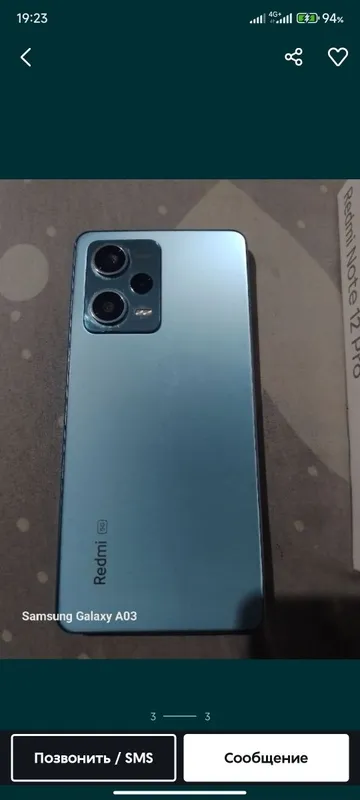 Redmi note 12 pro 5g full kamplek — фото 1